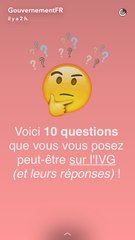 SnapGouv n30 : l'IVG en 10 questions et réponses