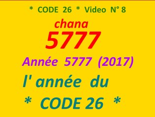5777, année extraordinaire (2017)