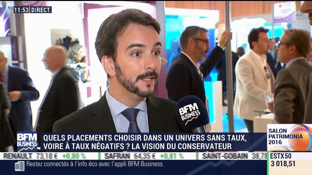 Spéciale Salon Patrimonia: Quels placements choisir dans un univers sans taux voire à taux négatifs ? - 29/09