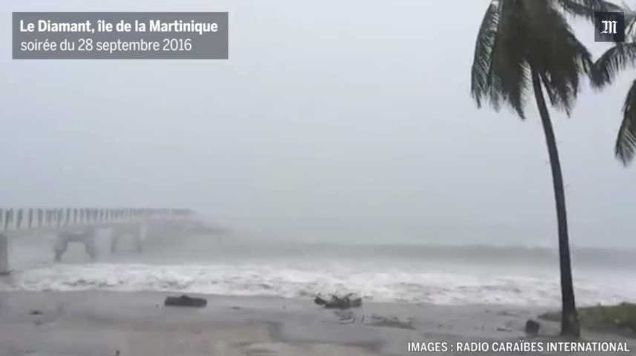 Tempête tropicale Matthew: la Martinique repasse en alerte orange