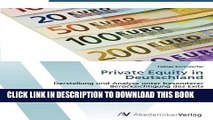 [PDF] Private Equity in Deutschland: Darstellung und Analyse unter besonderer BerÃ¼cksichtigung