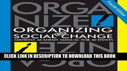 [PDF] Organizing for Social Change 4th Edition Popular Online