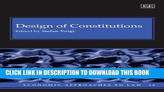 [PDF] Design of Constitutions Popular Online