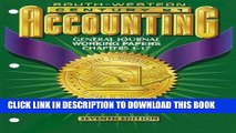 [PDF] Century 21 Accounting 7E General Journal Approach- Working Papers Chapters 1-17: Working