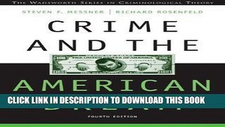 Collection Book Crime and the American Dream