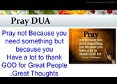 Thank You God Quotes, Prayers And Sayings–thanking the Lord In English With Urdu Translation