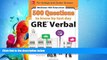 complete  McGraw-Hill Education 500 GRE Verbal Questions to Know by Test Day (Mcgraw Hill s 500