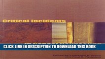Collection Book Critical Incidents in School Counseling