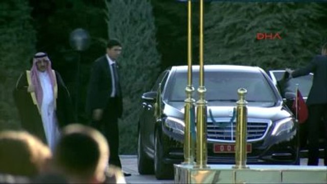Başbakan Yıldırım, Suudi Arabistan Veliaht Prensi Muhammed Bin Nayif'i Resmi Törenle Karşıladı