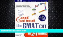 different   Arco Teach Yourself the Gmat Cat in 24 Hours (Arcos Teach Yourself in 24 Hours Series)