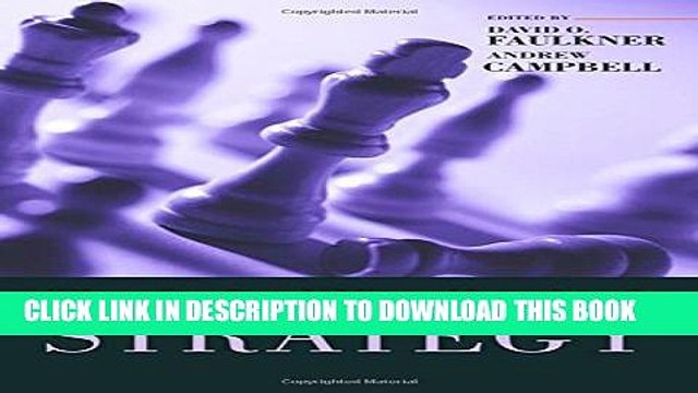 [PDF] The Oxford Handbook of Strategy (Oxford Handbooks) Full Online