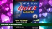 Choose Book Postal Exam 460 Quick Course with CD-ROM: Complete Test Preparation in Less than 12