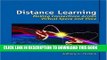 New Book Distance Learning: Making Connections Across Virtual Space and Time