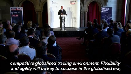 Post-Brexit trade should be "at least as free" as now: minister