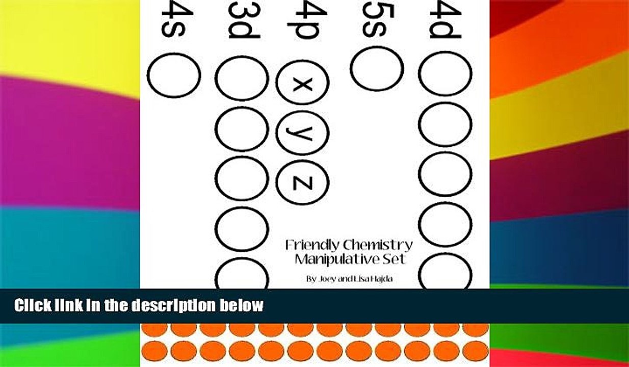 Big Deals  Friendly Chemistry Manipulative Set  Free Full Read Best Seller
