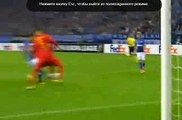 Goal Gorettska. Schalke 1-0 Salzburg