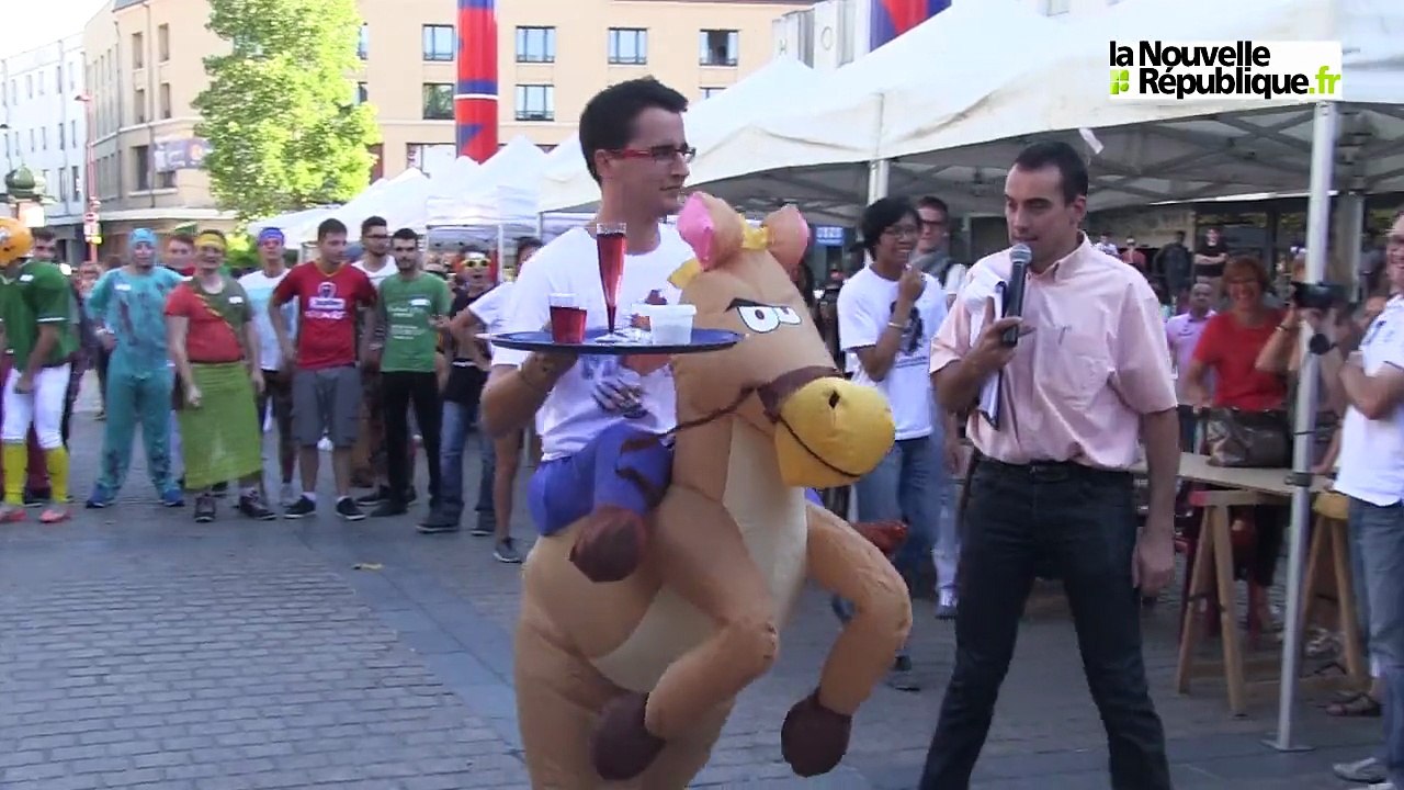 VIDEO. Châteauroux : la course à l'intégration des étudiants