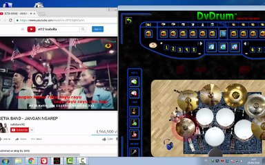 Cover drum setia band jangan ngarep