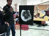 Maerosilva ao vivo em exposição no shopping butantan.