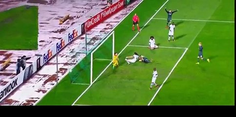 Goal Smolov FC Krasnodar 1-0 Nice 29.09.16