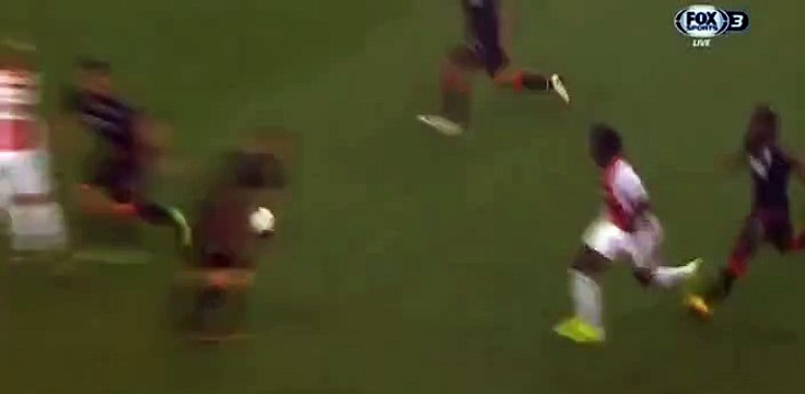 Kasper Dolberg Goal - Ajaxt1-0tSt. Liege 29.09.2016