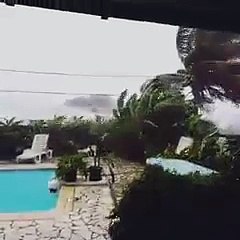 Registraron el paso de la tormenta Matthew por Martinica