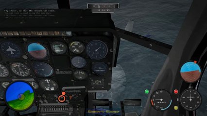 HSSAR - 44 PIM8 Small plane crash in the ocean