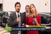 Novedoso sistema: pague con dinero virtual su taxi