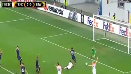 Fred Red Card ★ Shakhtar Donetsk vs Braga 1-0 ★ Europa League 2016