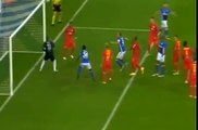 Goal Benedikt Höwedes. Schalke 3-0 Salzburg -