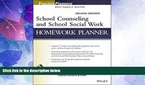 Big Deals  School Counseling and School Social Work Homework Planner  Free Full Read Most Wanted