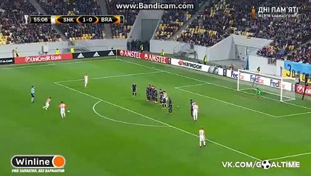 Viktor Kovalenko Goal - Shakhtar Donetsk Vs Braga 2-0 (Europa League) 2016
