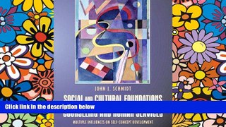 Big Deals  Social and Cultural Foundations of Counseling and Human Services: Multiple Influences