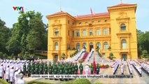 Chủ tịch nước Trần Đại Quang tiếp Tổng thống Philippines thăm chính thức Việt Nam