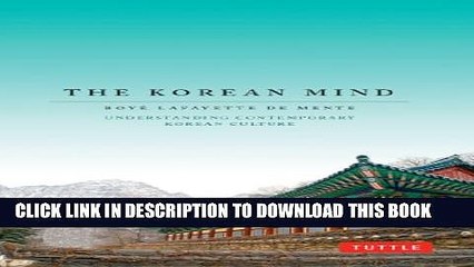 [PDF] The Korean Mind: Understanding Contemporary Korean Culture Popular Online