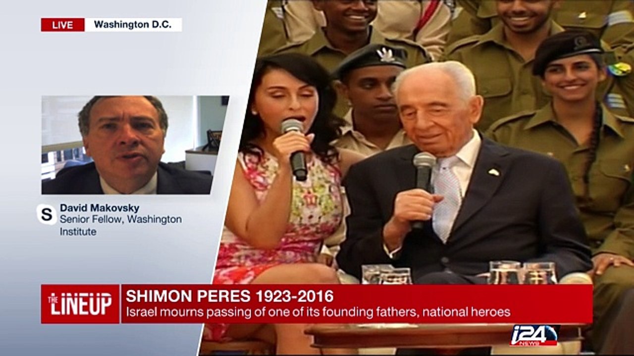 David Makovsky, senior Fellow, Washington Institute on Peres