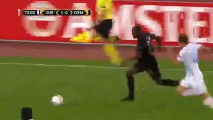 Maher A. Goal HD  FC Zürich 2 - 1 Osmanlispor FK - 29.09.2016