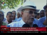 Todo sobre lo que le practicaron durante el dia de hoy a Hipolito Mejia