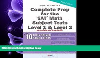 different   Complete Prep for the SAT Math Subject Tests Level 1 and Level 2 (with 10 Fully