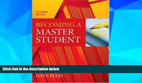 Big Deals  Becoming a Master Student  Free Full Read Best Seller