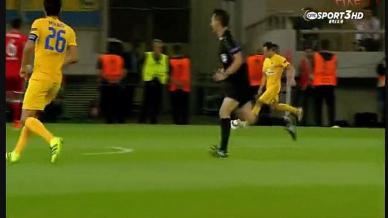 Olympiakos Piraeus 0-1 APOEL Goal 29.09.2016