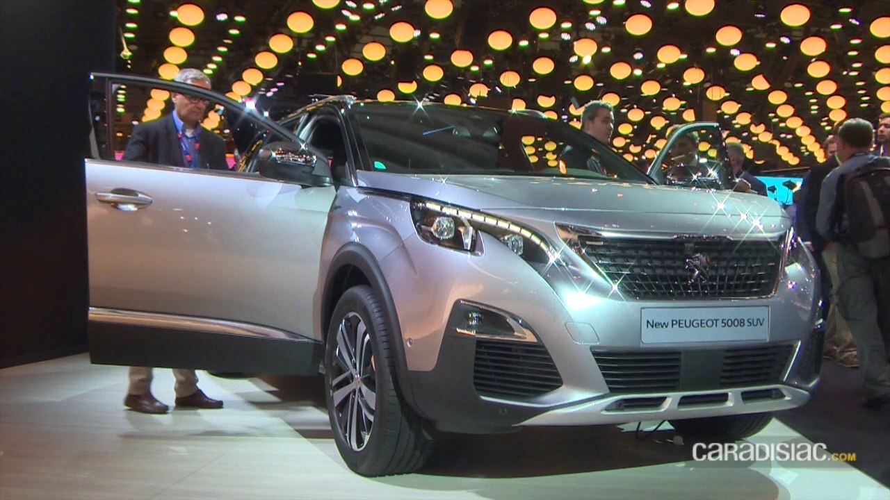 Peugeot 5008: la métamorphose - Mondial de Paris 2016