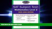FAVORITE BOOK  SAT Subject Tests: Mathematics Level 2 2005-2006 (Kaplan Sat II : Mathematics)