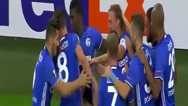 Schalke 04 vs Red Bull Salzburg 3-1 All Goals & Highlights 2016 HD