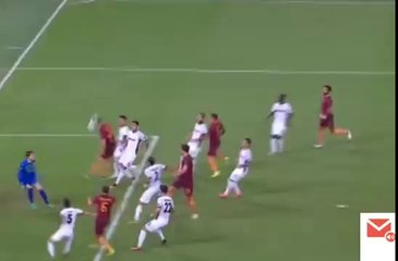 Goal Strootman .Roma 1-0 Aster -