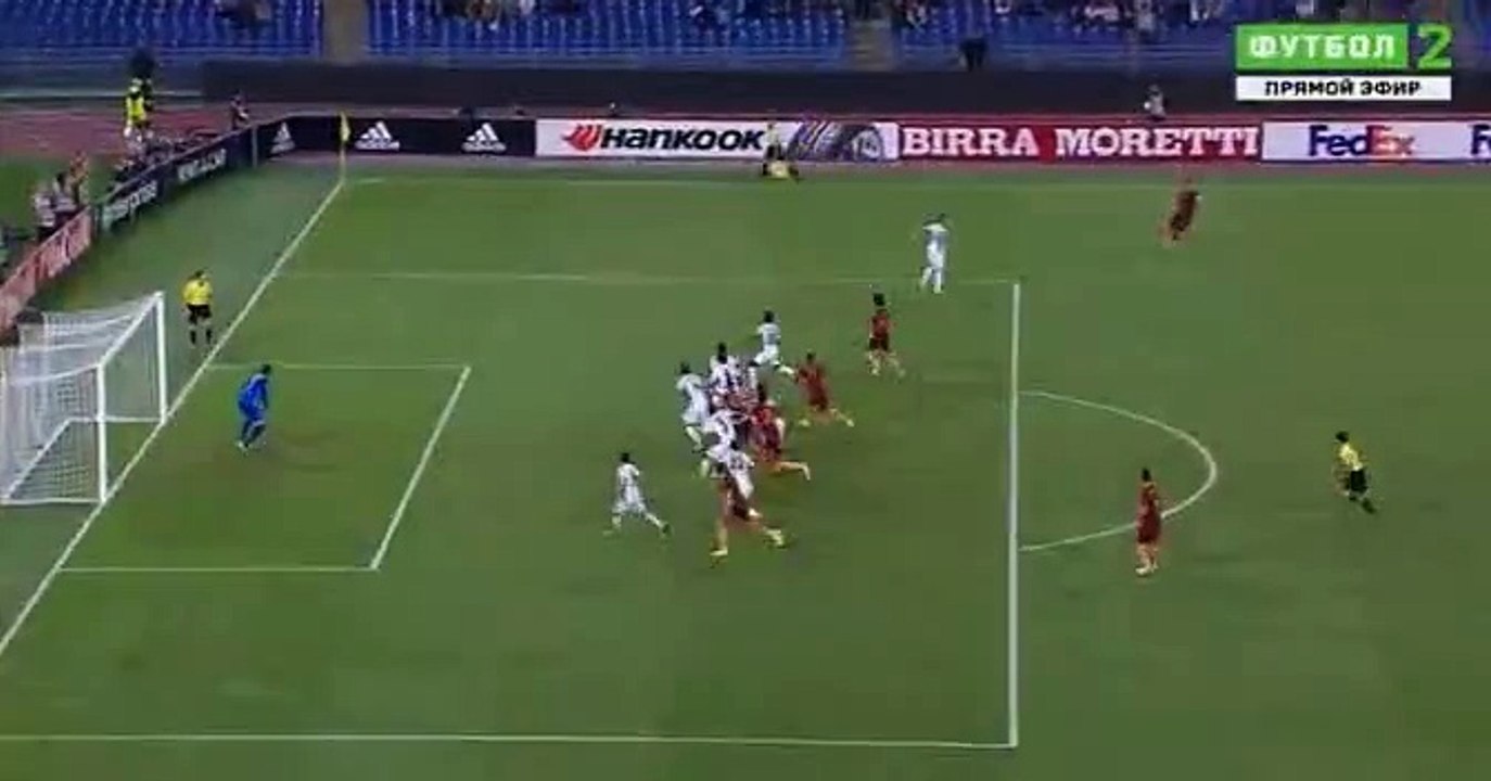 Kevin Strootman 1-0 Roma vs Astra