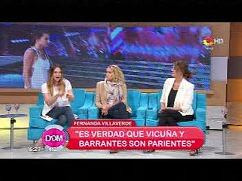 Barrantes y Vicuña son parientes