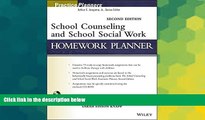 Big Deals  School Counseling and School Social Work Homework Planner  Free Full Read Most Wanted