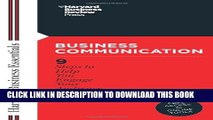 [PDF] Business Communication (Harvard Business Essentials) Full Collection