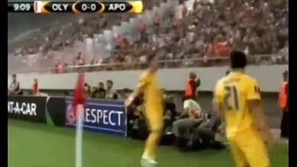 Pieros Sotiriou Goal Olympiakos 0-1 APOEL 29/9/2016 HD